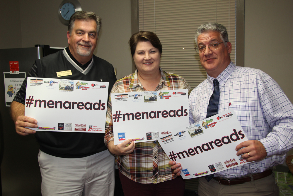 TEAM Mena administrators proud to support #menareads! 