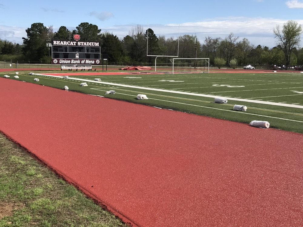 Track Resurfacing Project Continues