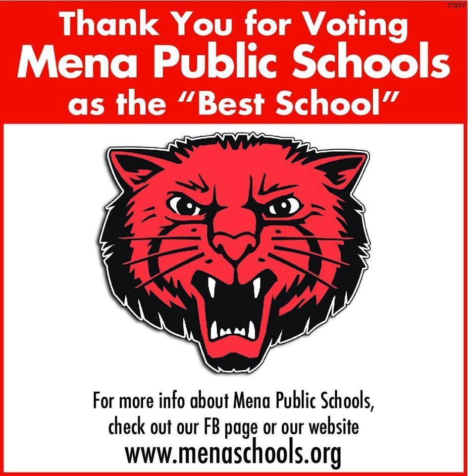Mena Schools picked as "BEST"!