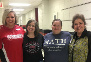 CONGRATULATIONS TO THE MENA MIDDLE SCHOOL MATH DEPARTMENT!