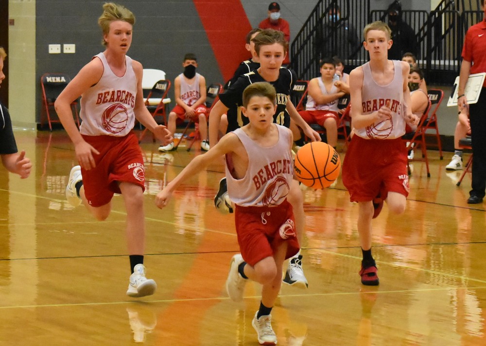 Jr. Bearcats Get 1st Win!