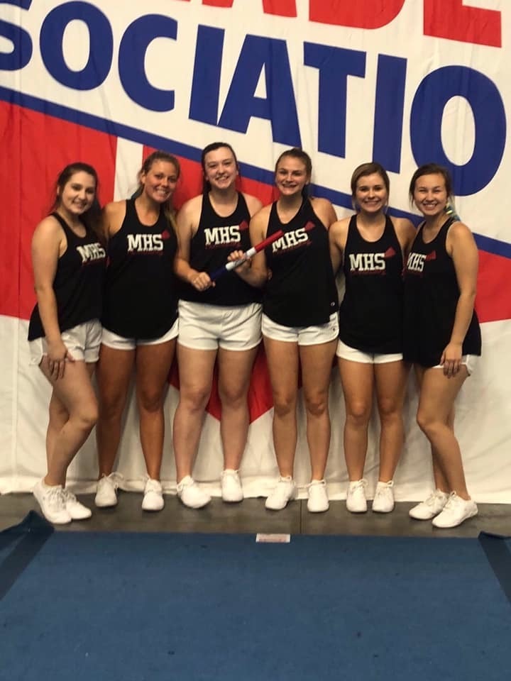 CHEER TEAM AT NCA CAMP! Athletics