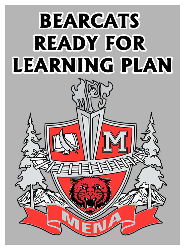 The Mena Public Schools Bearcats Ready for Learning Plan!