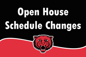 New Instructions For Open House at All Campuses!