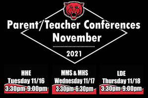 Parent/Teacher Conferences !