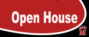 OPEN HOUSE SCHEDULE!