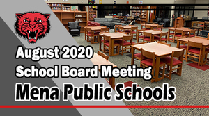 August School Board Meeting!