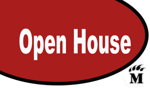 OPEN HOUSE SCHEDULE!