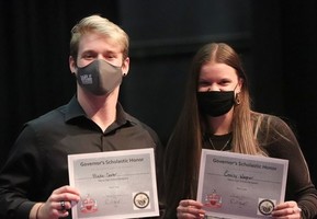 Wagner & Castor Earn Governors Scholastic Honor Award!