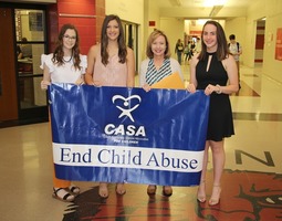 STUDENT COUNCIL DONATES TO CASA!